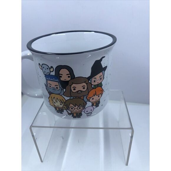 Harry Potter / Coffee/ Camper Mug Spoontiques Ceramic Black and White 14oz - Picture 2 of 9